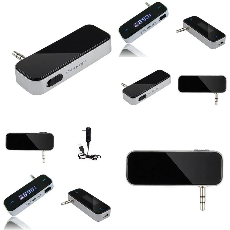 lcd 3.5mm music radio car mp3 player wireless fm transmitter bluetooth for ipod ipad iphone 4 4s 5 transmisor p15