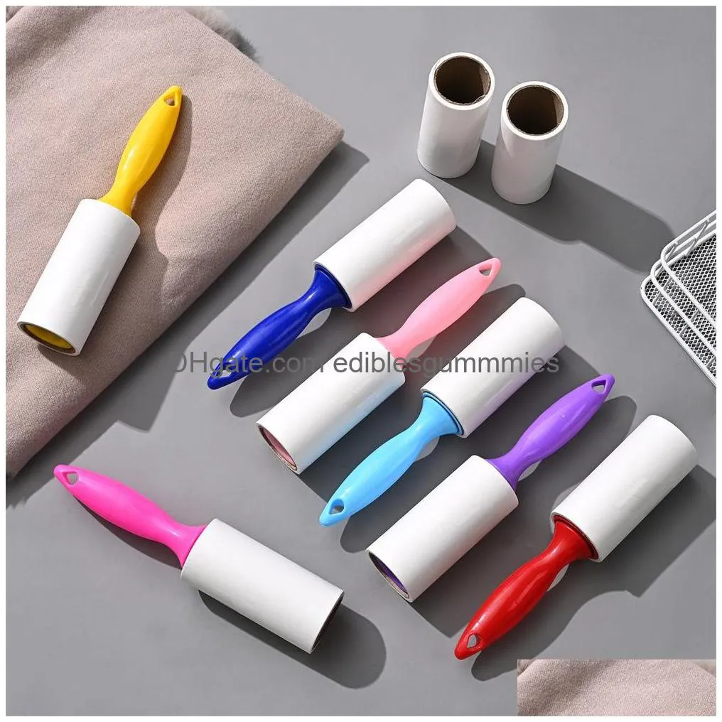 Lint Rollers & Brushes Household Sticky Roller Brush Clothes And Pet  Removal Replacement Rolling Paper Peeloff Drop Deliv Dhbit From  Ediblesgummmies, $1.99
