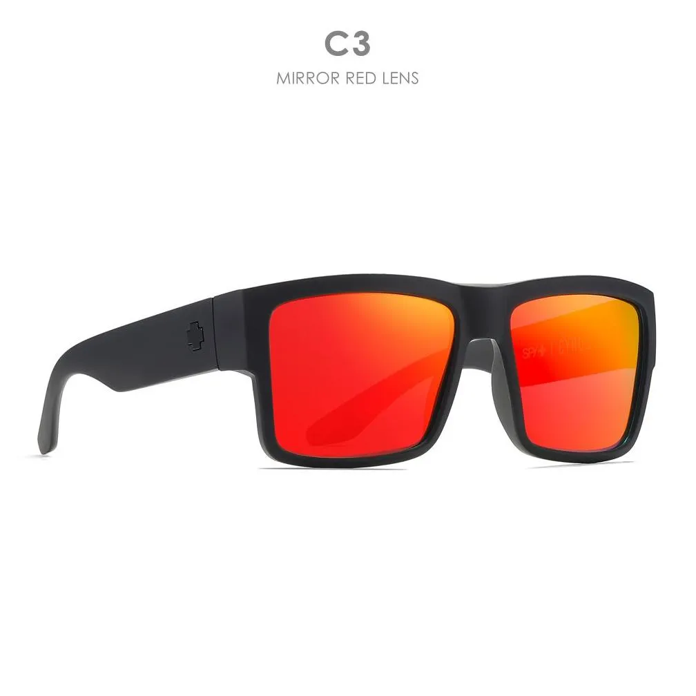  arrived wholesale fashion cyrus polarized sunglasses square men eyewear sports mirrored lens uv400 protection 4 colors