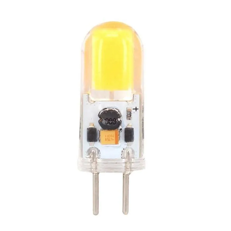 lawn lamps durable highlight lamp beads gy6.353w silicone cob ac/dc12v corn light bulb high luminous droplight chandelie