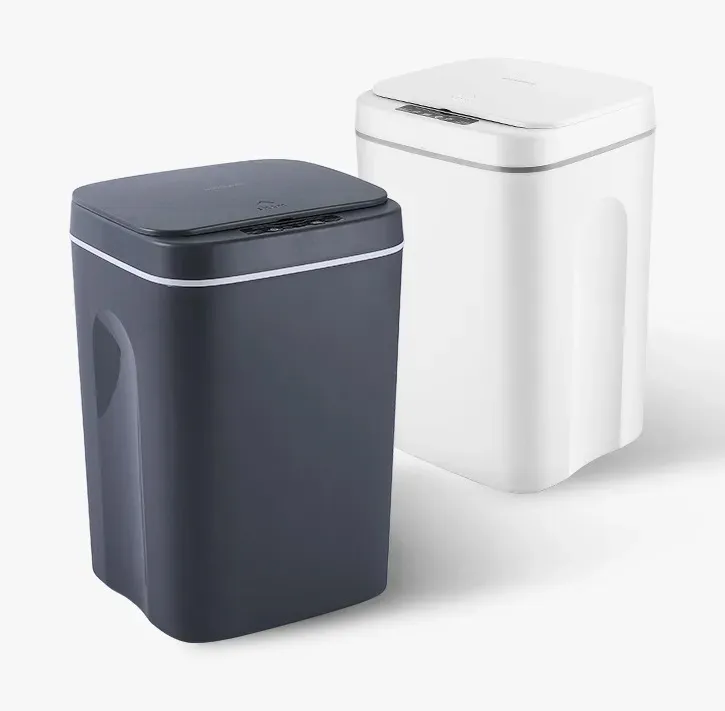  12/14/16l intelligent trash can automatic sensor dustbin sensor electric waste bin home rubbish can for kitchen bathroom garbage