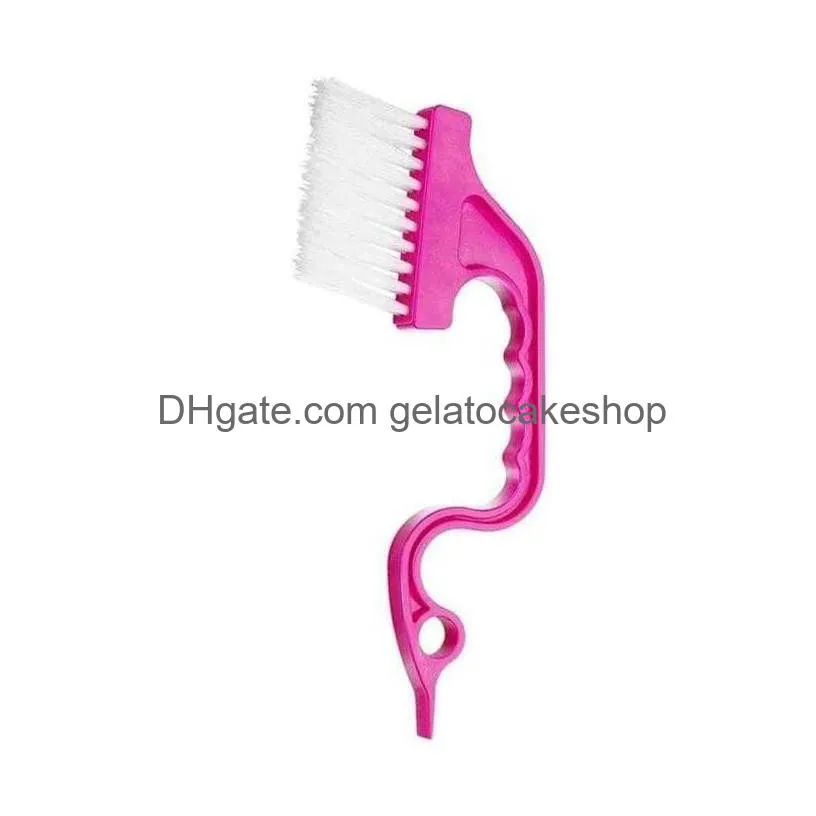  multifunctional flexible gap brush cup cover groove gap brush household soft bristles cleaning brush cepillo de limpieza
