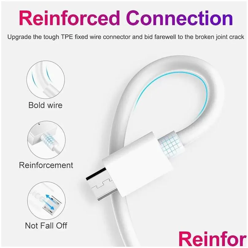 for samsung fast charging cell phone cables high speed usbc 1m 3ft type c usb universal data adapter galaxy s20 s10 note 20