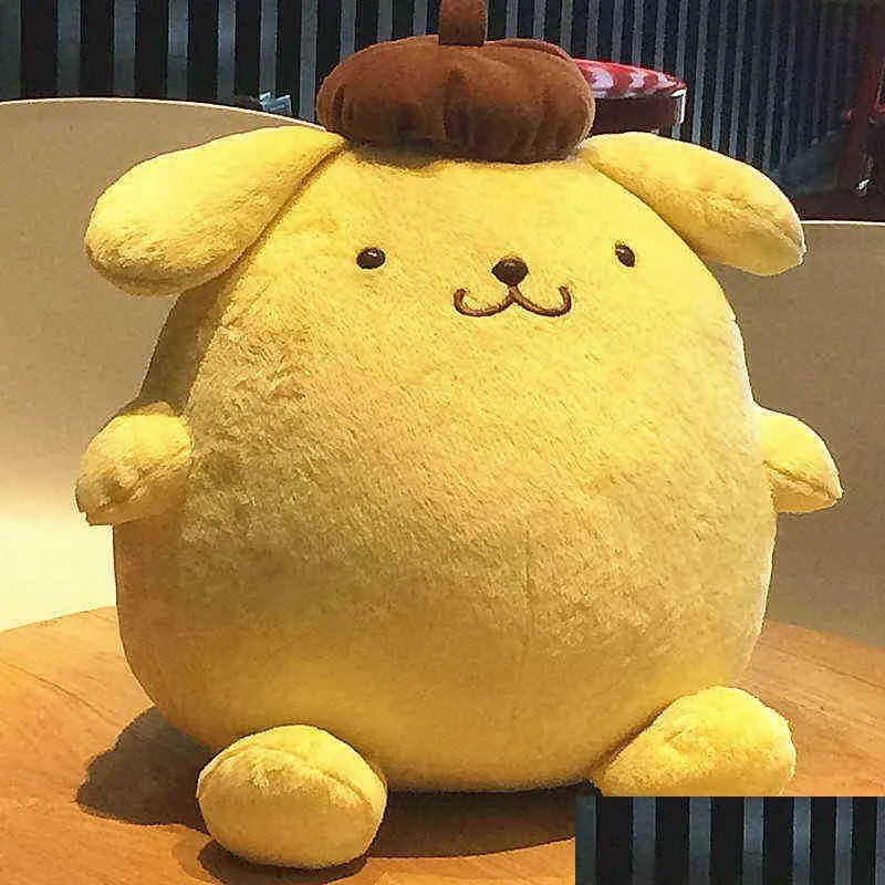 2021 anime games original pom purin cuddle soft kawaii pillow dolls gift for ldren baby ldren j220729