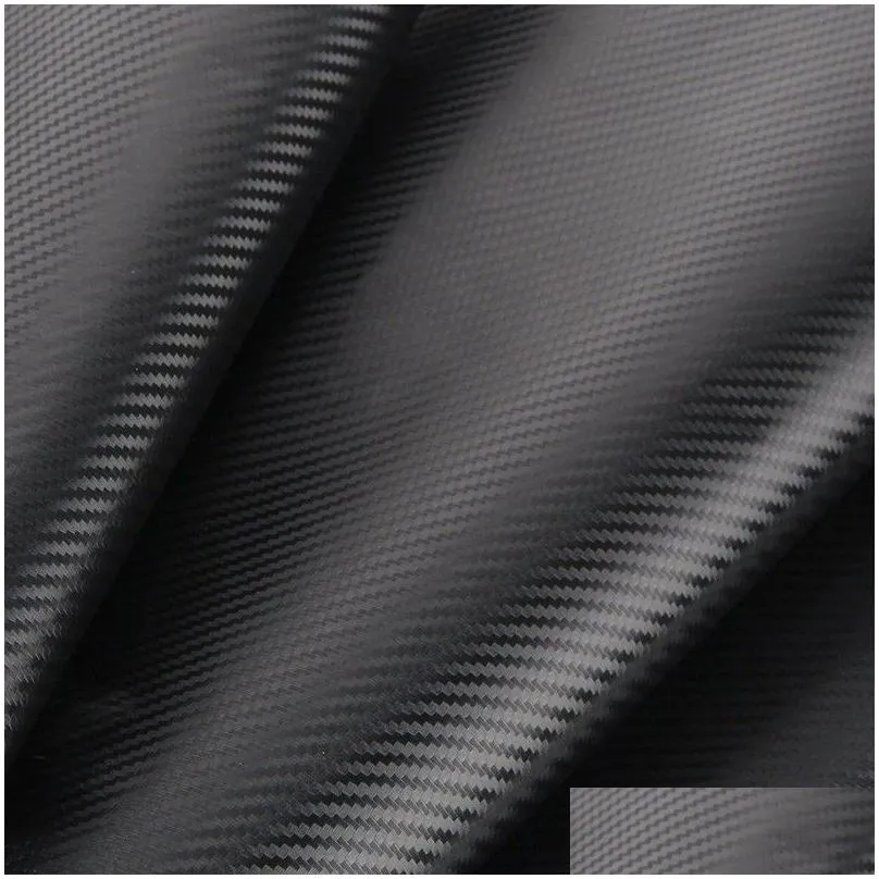 30cmx127cm 3d carbon fiber vinyl car wrap sheet roll film car stickers and decals motorcycle car styling accessories automobiles