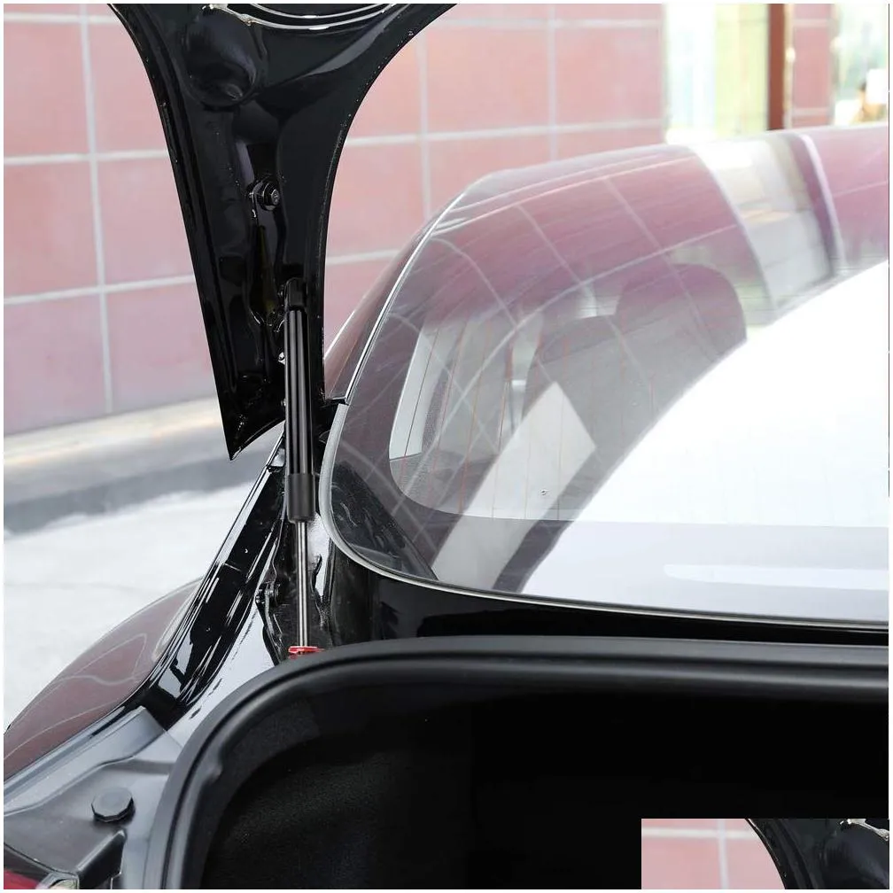 tesla model 3 automatic trunk lift supports rear trunk struts with spring and stainless steel washer