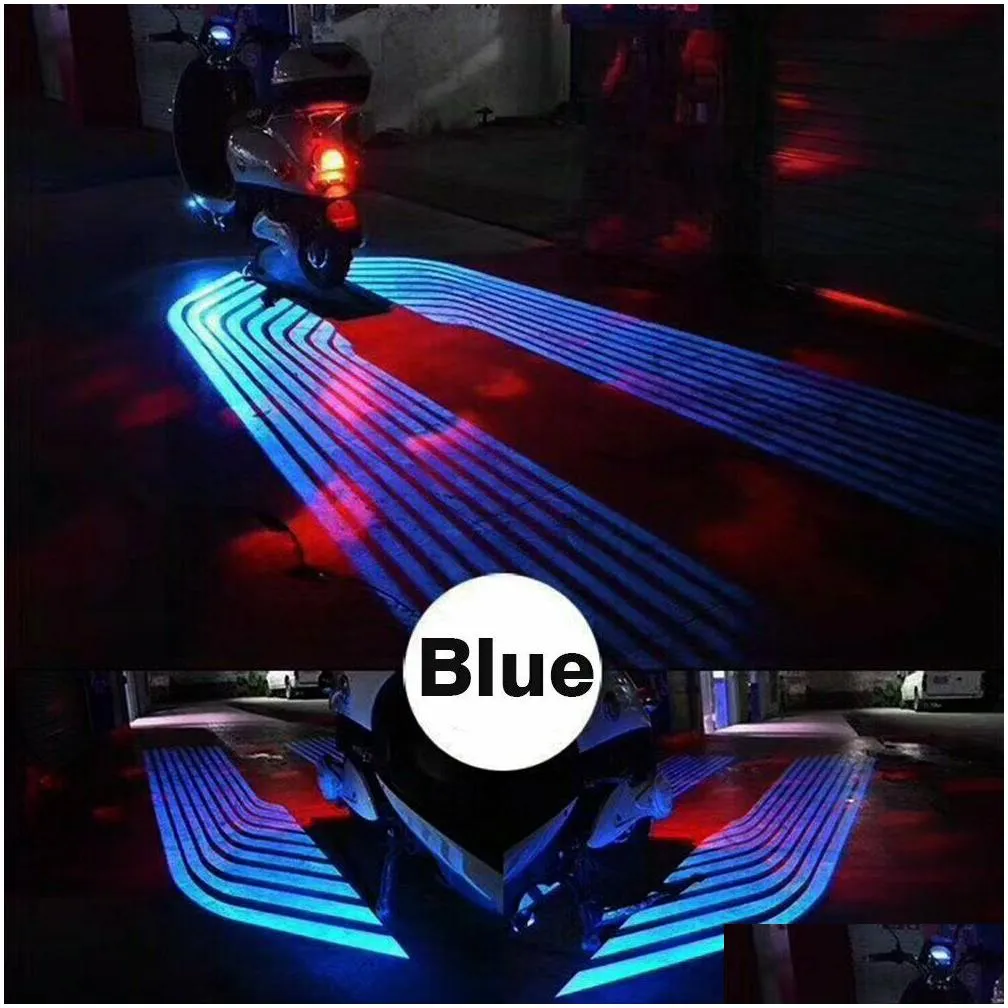 motorcycle angel wings projection light kit underbody courtesy ghost shadow lights neon ground effect lights