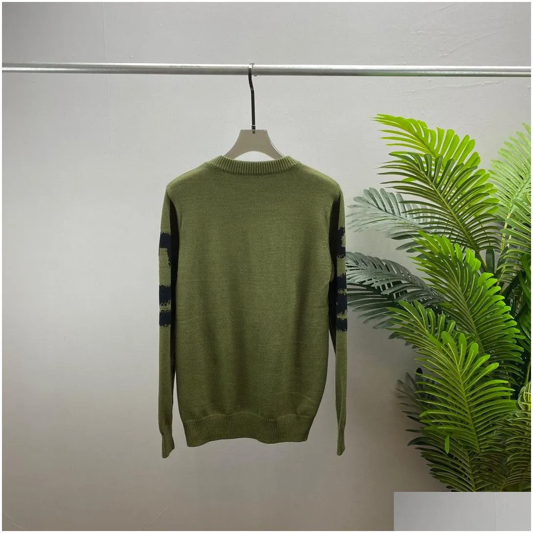 mens plus size sweaters hoodies in autumn / winter 2023acquard knitting machine e custom jnlarged detail crew neck cotton et3e333