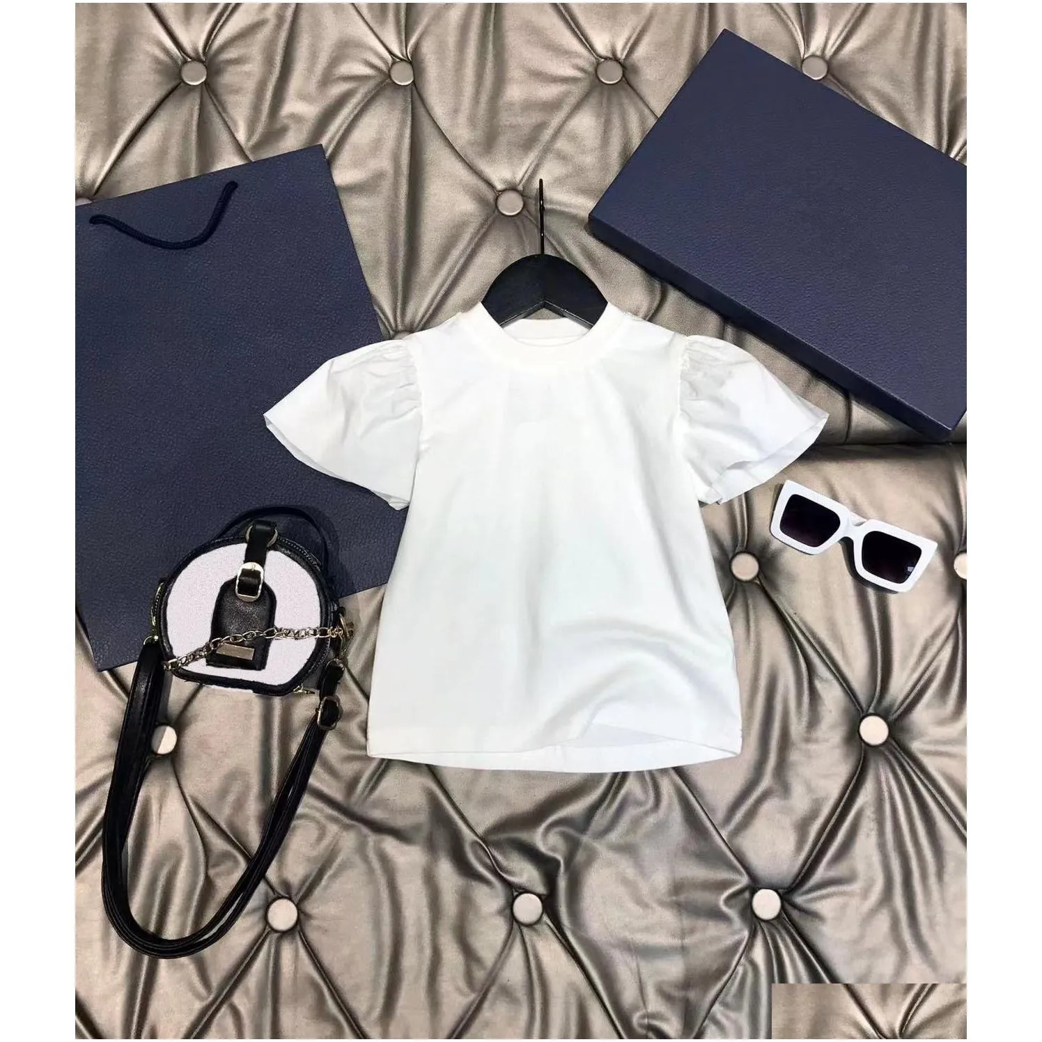 kids designer clothes sets fashion korean quality baby boys girls outfits short sleeve tops and full letter printing skirt or shorts 2pcs set kids