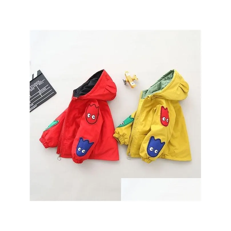 2020 baby boys girls wool hooded zipper coat outwear sweatshirt autumn winter kids warm jackets children clothing c1012