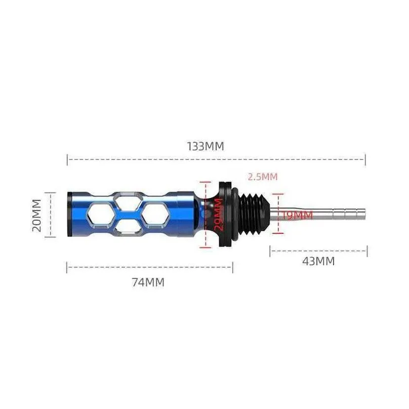 motorcycle engine oil dipstick vehicle specialty tools oil tank gauge meter oil cap measuring ruler level modification accessories