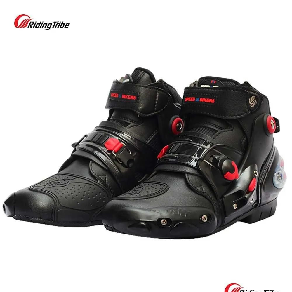 motorcycle boots biker waterproof speed motocross racing shoes men/women protective motorbike riding botas moto soft nonslip