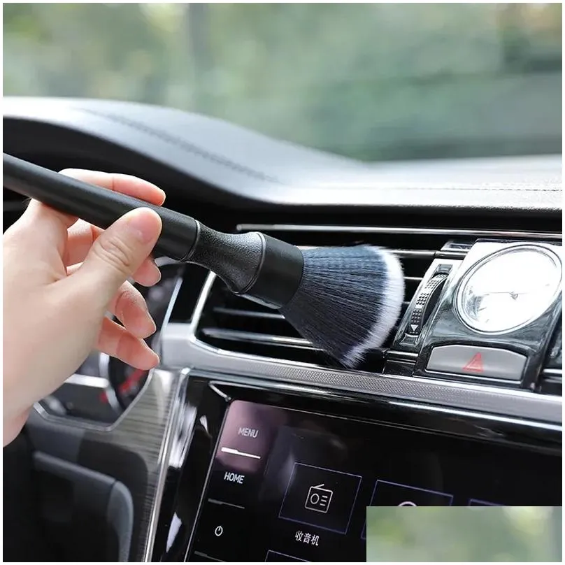 ultrasoft detailing brush super soft auto interior detail brush with synthetic bristles car dash duster brush accessories