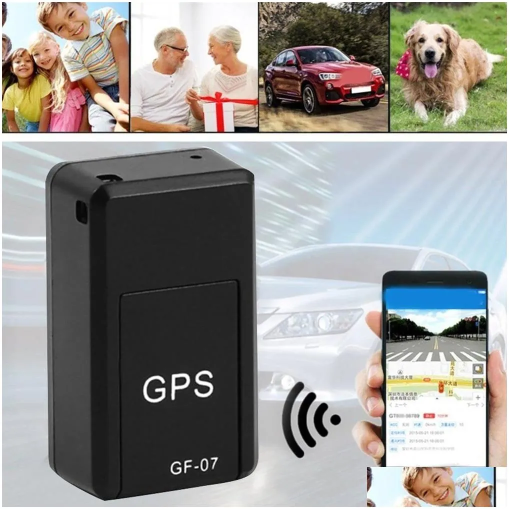 gf09 gf07 car gps tracker miniature intelligent locator car attheft recording magnetic adsorption mini tracker vehicle locator