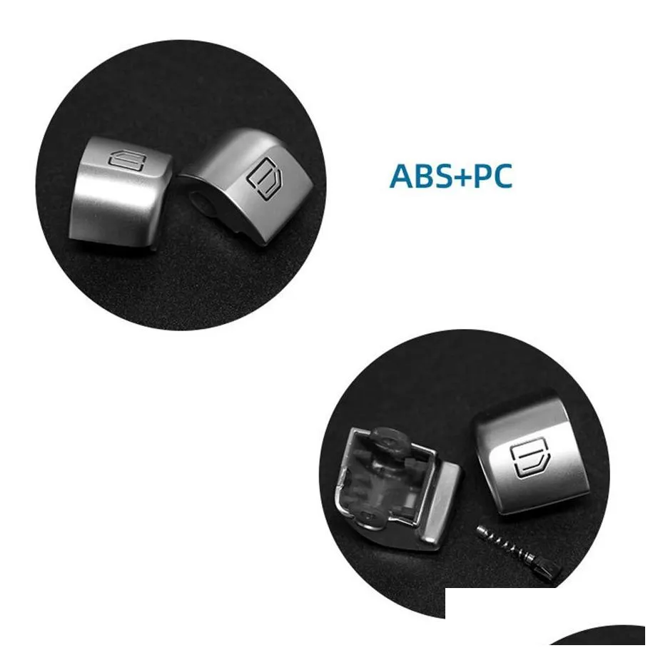 car window switch repair button cover vehicle door glass control switch key cap for mercedes benz w205 w253 w213 c e glc class