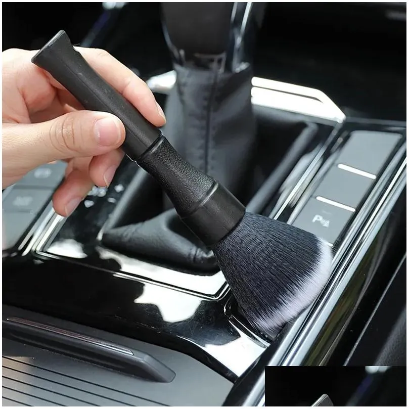 ultrasoft detailing brush super soft auto interior detail brush with synthetic bristles car dash duster brush accessories