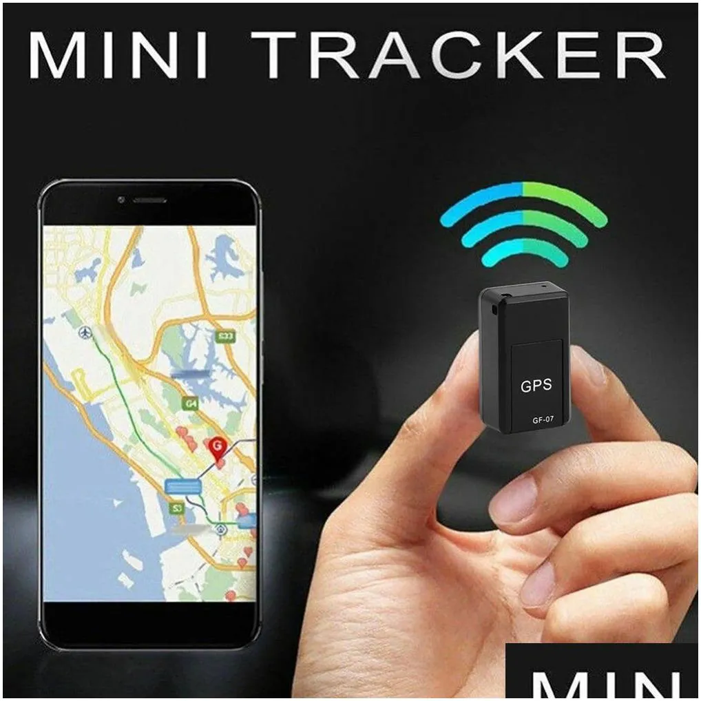 gf09 gf07 car gps tracker miniature intelligent locator car attheft recording magnetic adsorption mini tracker vehicle locator