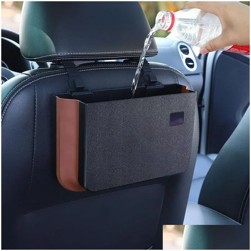 car seat organizer foldable universal car storage bag box backseat cup holder dining table car accessories interior