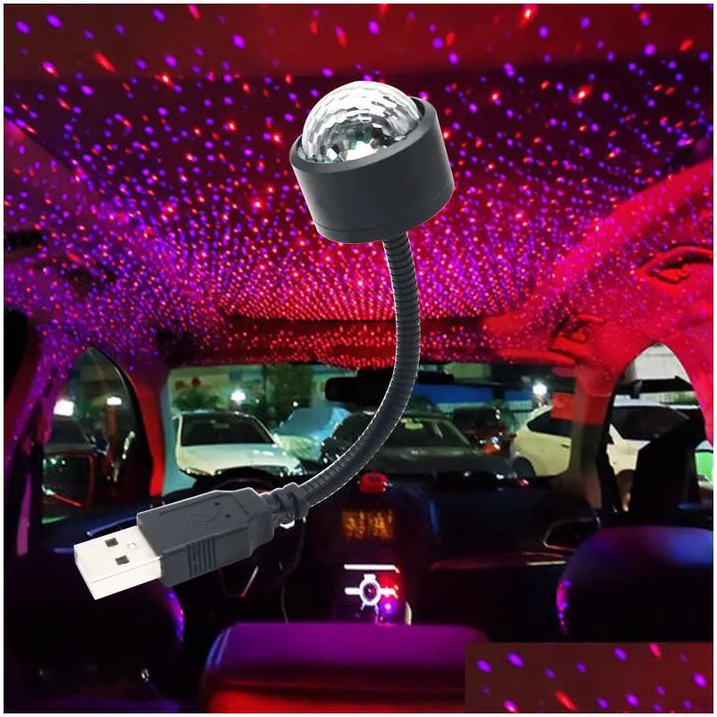 led atmosphere lamp car voice control atmosphere light usb car lights car decoration atmosphere lights for night driving 1 pcs