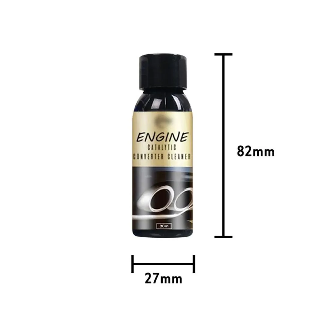 30ml car engine anticarbon deposit antiwear cleaning agent catalytic converter booster cleaner remove dust dirt heavy oil