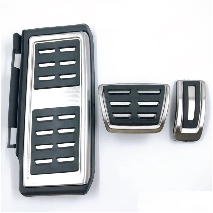carmilla car foot fuel pedal brake clutch pedals cover for golf 7 gti mk7 for skoda octavia a7 parts accessories