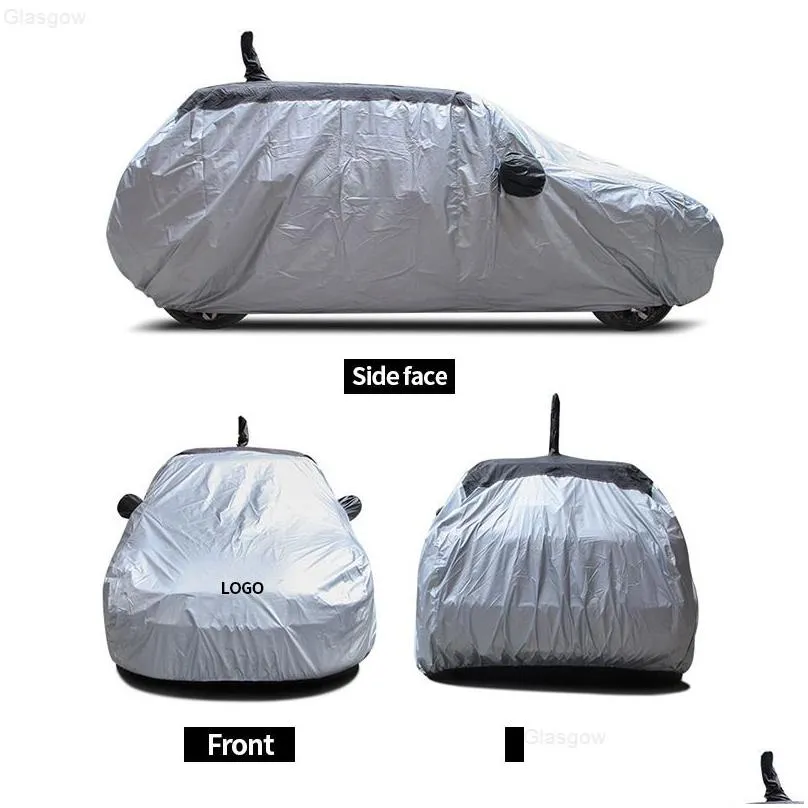 car covers car cover outdoor car case sun snow dust resistant protection cover for mini coopers countryman f54 f55 f56 r60 r56 accessories