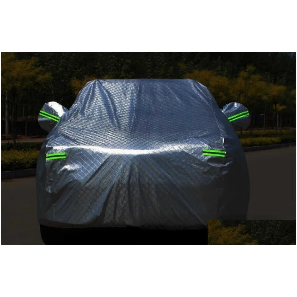 car sunshade waterproof camouflage car covers outdoor sun protection cover for car reflector dust rain snow protective210d oxford clothes