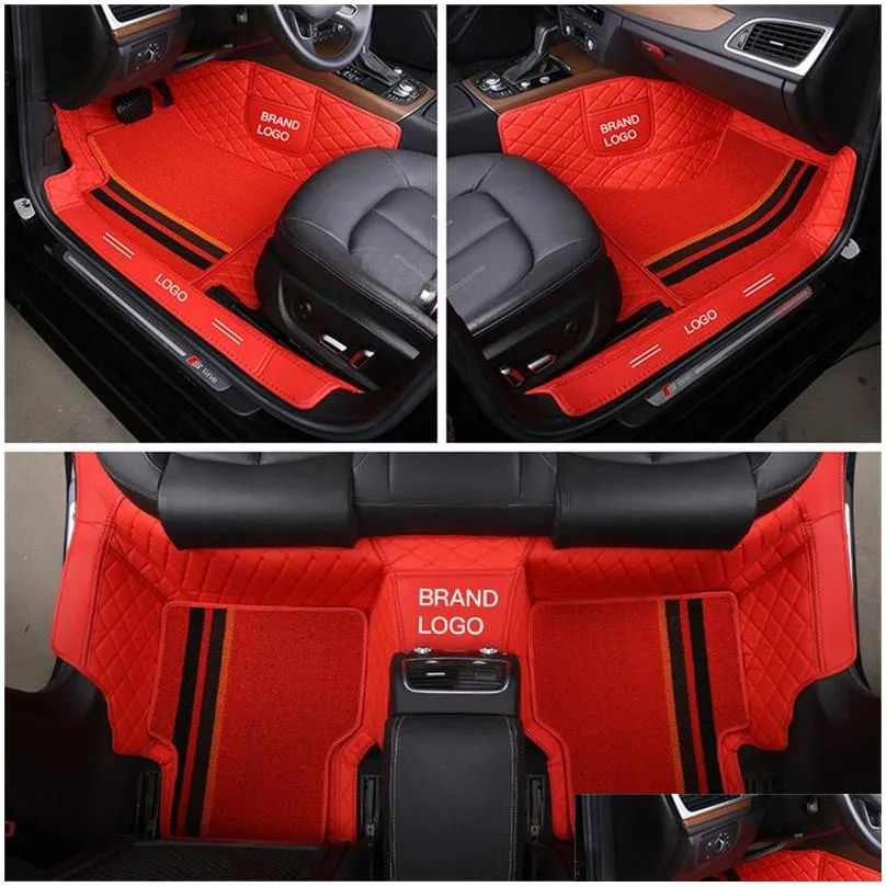 autocovers car accessories mat interior eco material custom fit for thousands models 5 seaters bmw e46 e60 e39 f30 e36 f10 audi a4 a6 vw polo carpet suitable most