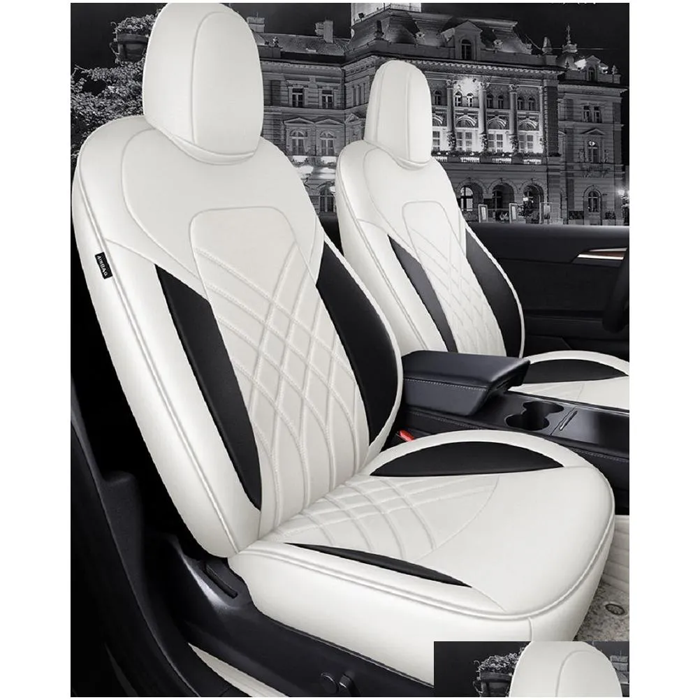 car accessories seat cover for tesla model x high quality leather custom fit 6 seaters cushion 360 degree full covered modelx only made teslamodelx