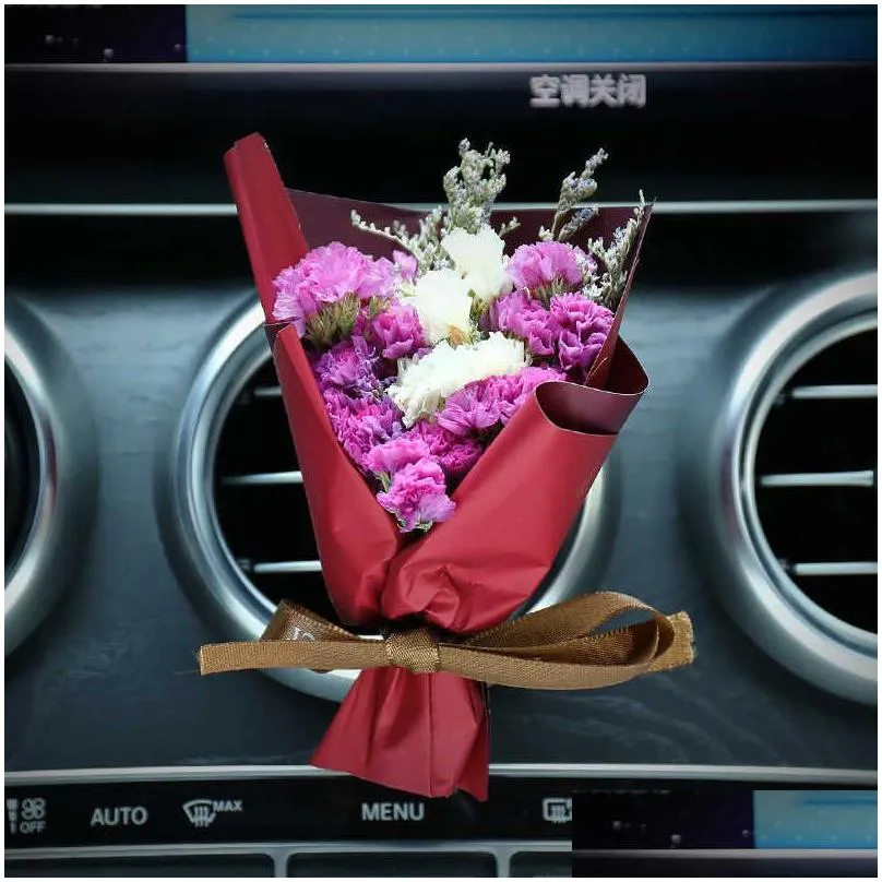 car air outlet air freshener perfume diffuser universal auto dried flower fragrance interior decoration car accessories interior