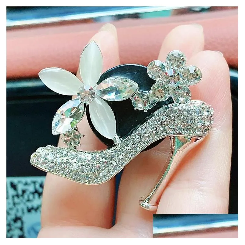 car air freshener perfume accessory with high heels or swan shape elegant freshner easy operation unique fashion for5927001