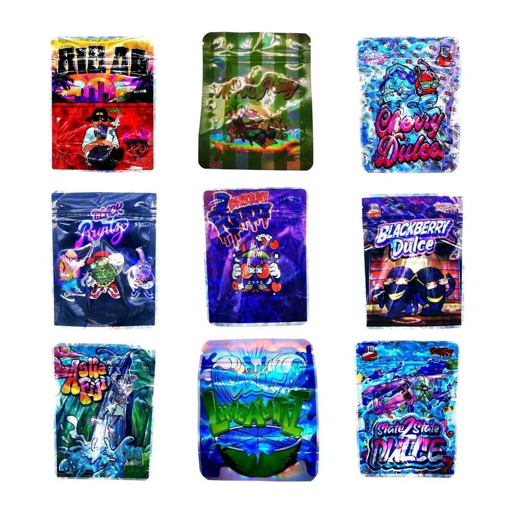 goat milk special edibles shaped packing bag runtz backpack boyz premium 3.5g mylar package packaging pack bags