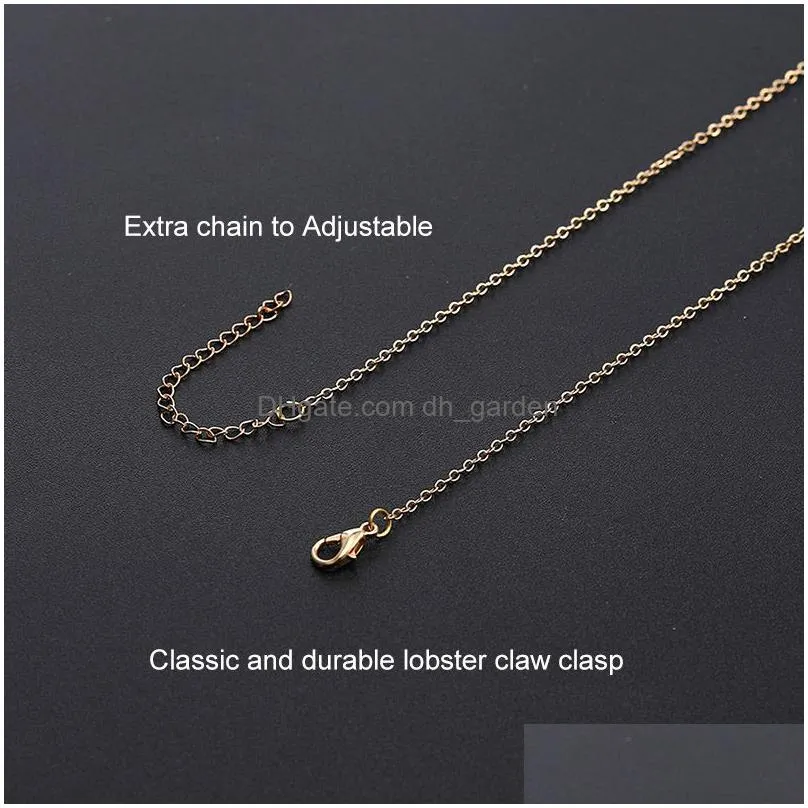 fashion simple double circle wind charms pendant necklaces for women accessories number 8 gold silver copper chain necklace girlfriend