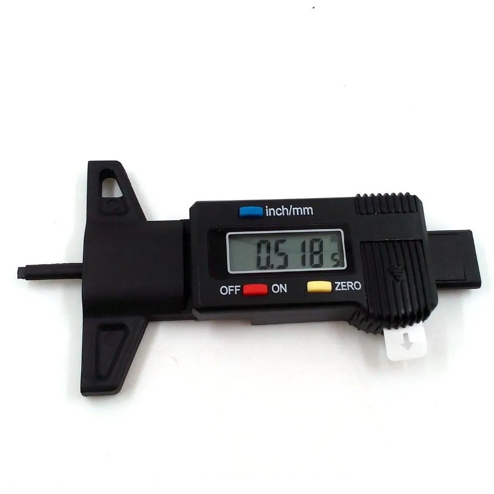 digital tire tread depth gauge meter measure lcd display tread checker tire tester for cars trucks 025.4mm