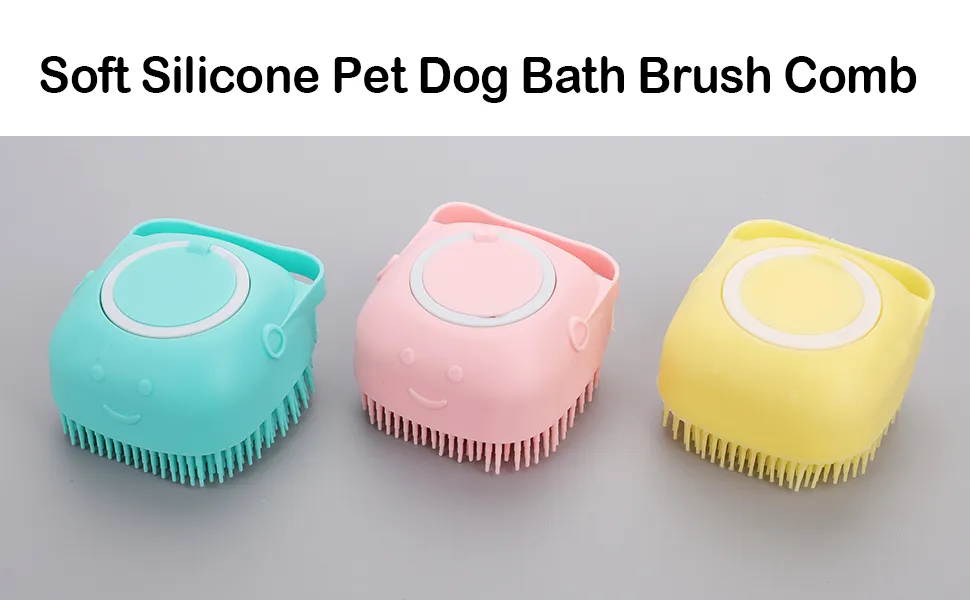 pet dog bath brush