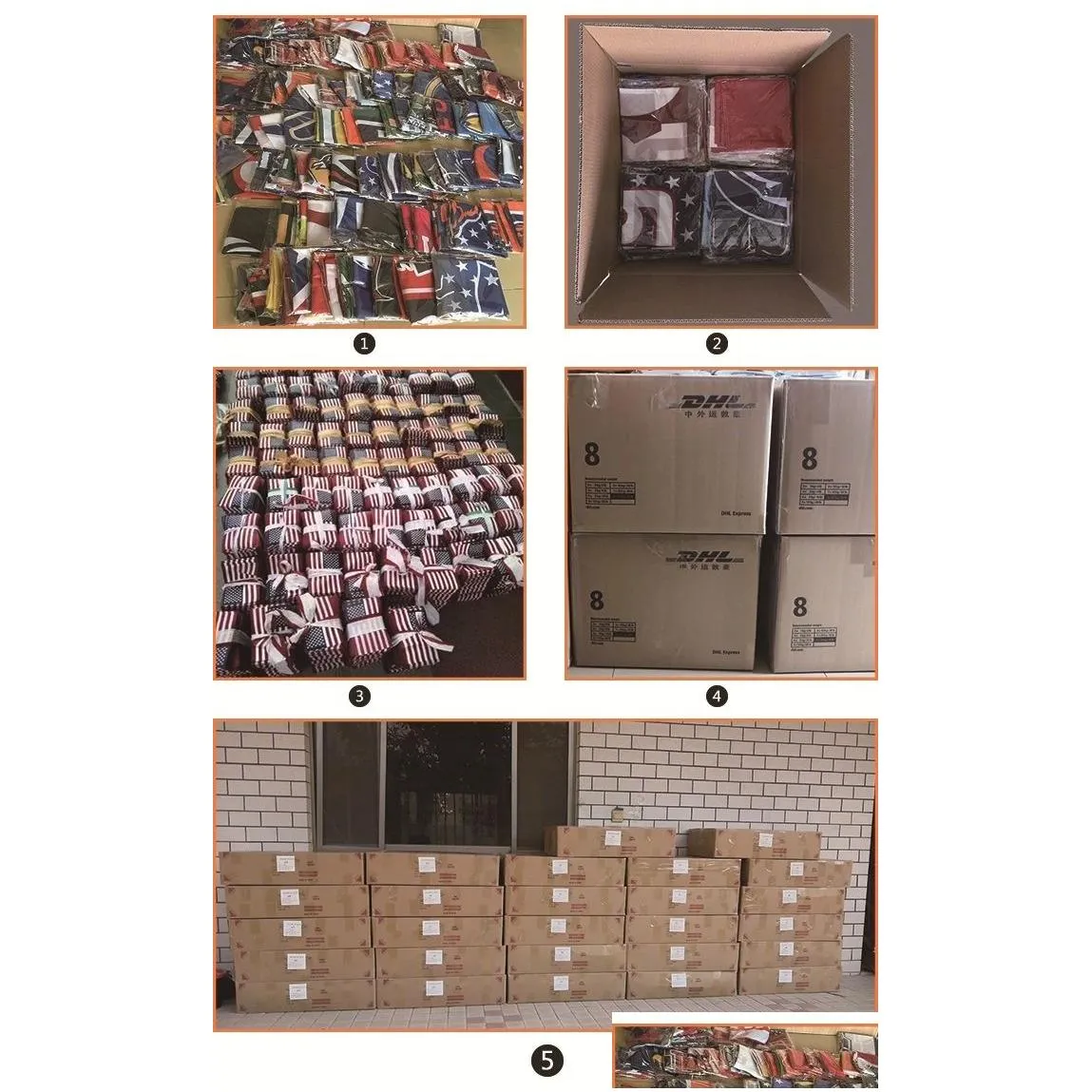 Real Estate Pennant Flags Middle Finger 3X5Ft 100D Polyester Banners