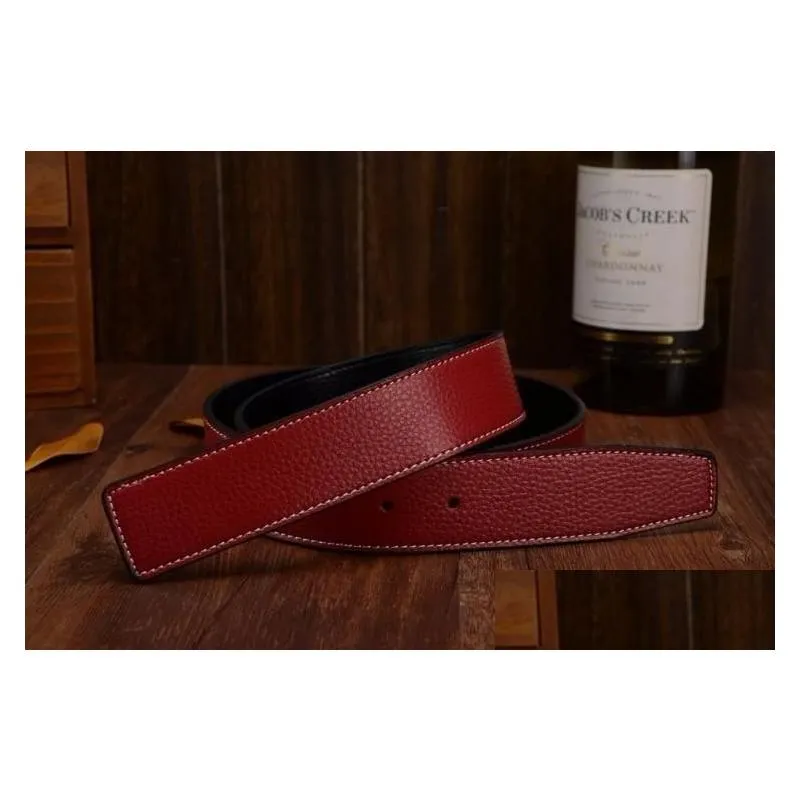 new designer fashion mens business belts luxury ceinture smooth gold silver buckle genuine leather belts for men waist belt