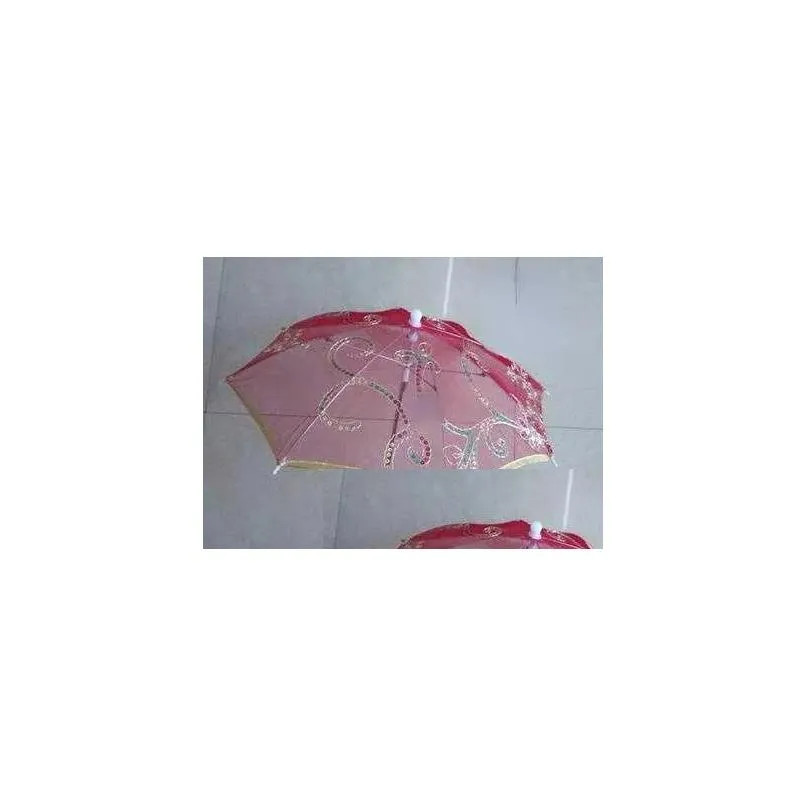 1pc diameter 30cm embroidery lace umbrella decoration stage dancing props umbrella p ography props temperament sun umbrella q0810