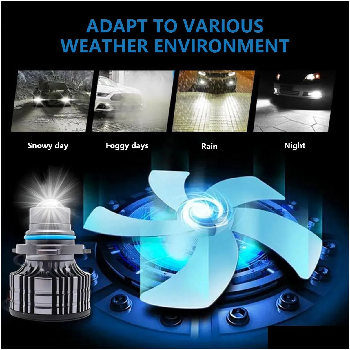 led auto fog light polishing headlights lens led lamp super bright headlight bulb lens h7 h11 angle eyes fog light bulbs 6000k