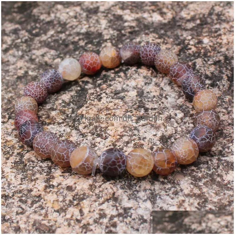 newest high quality elastic blue tiger eye stone bracelet pick style fashion jewelry for women stretch natural black lave men
