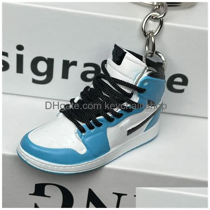 party favor fashion sneaker key chain men and women keychain gift luxury shoes key chain car handbag pendant