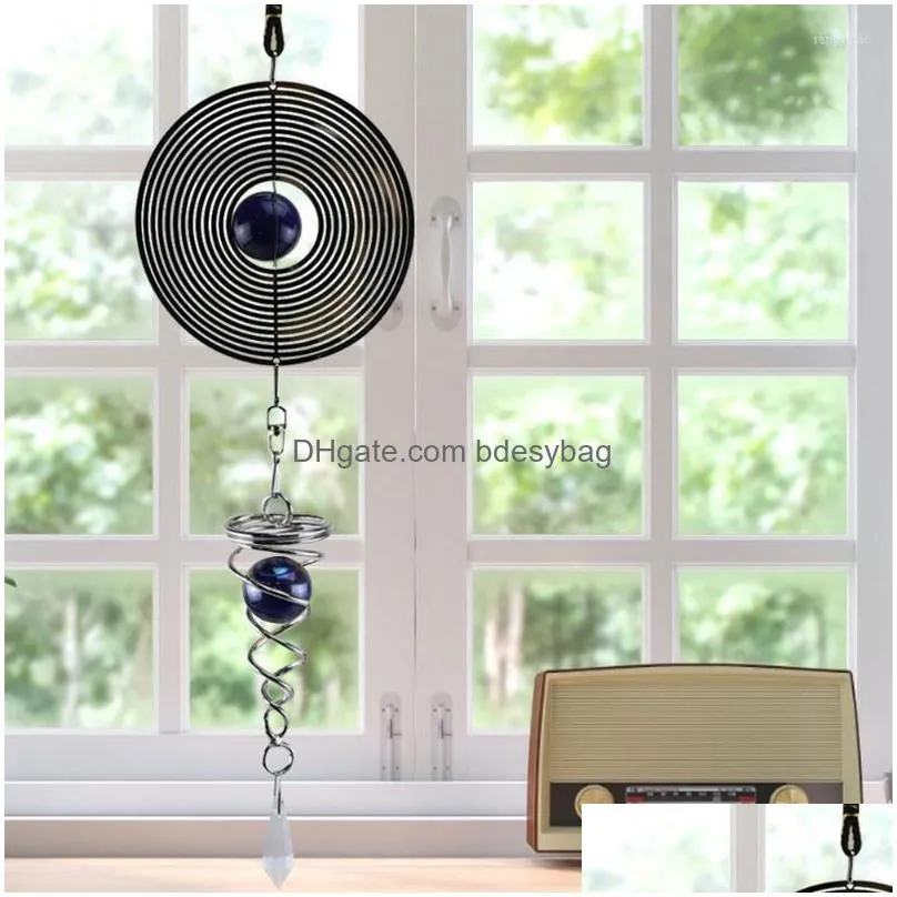 garden decorations rotating wind chime hanging spinner sculpture decor crafts home balcony dream catcher chimesgarden