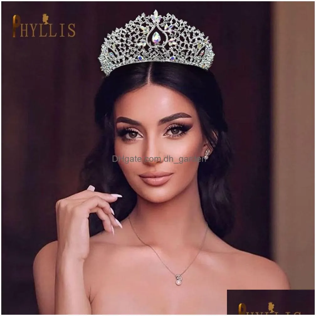 Luxury Golden Tiara Headband For Women A268 Princess Crown, Pageant