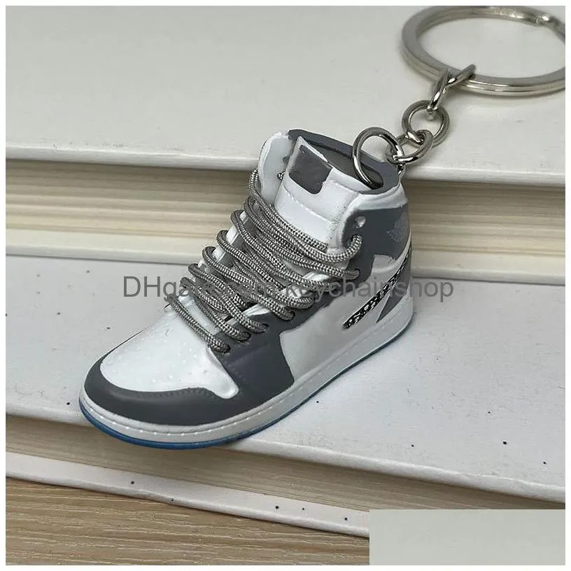 designer party gift keychains fashion accessories sneaker keychain sport basketball shoes key keyring gifts backpack decoration