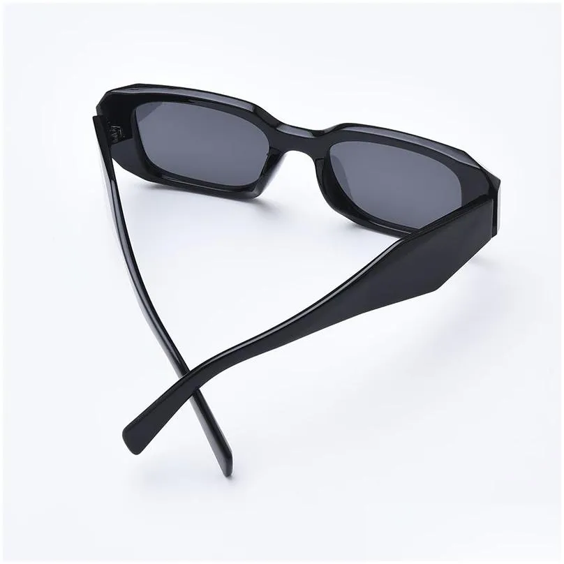 fashion designer sunglasses for women man goggle beach sun glasses small frame luxury quality 7 color optional with box