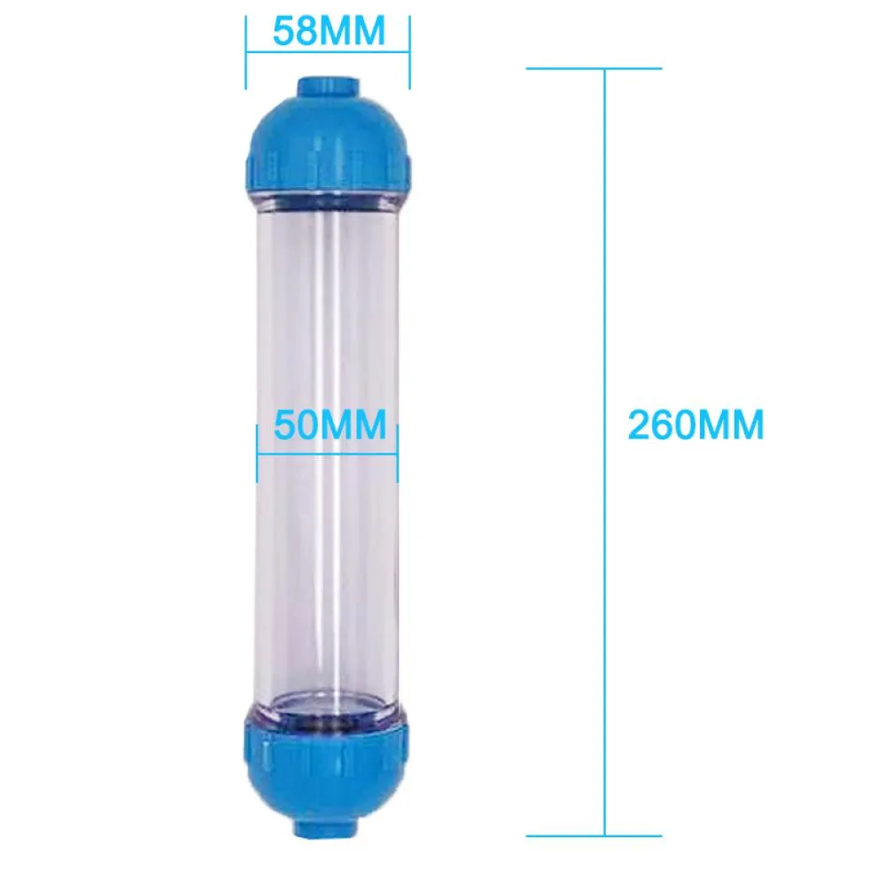 1PCS T33 Housing DIY Fill Shell Water Filter Cartridge Maifan StoneCoconut shell activated carbonResinKDF Purifier Fittings (6)