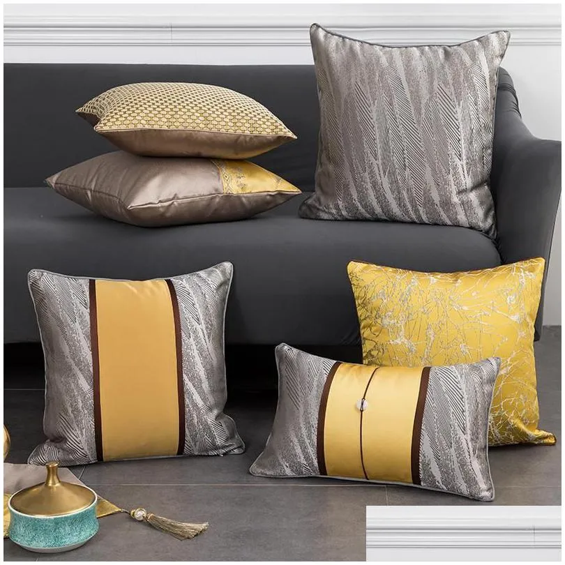 cushion/decorative pillow modern light luxury chinese sofa cushion pillowcase style living room bedroom backrest