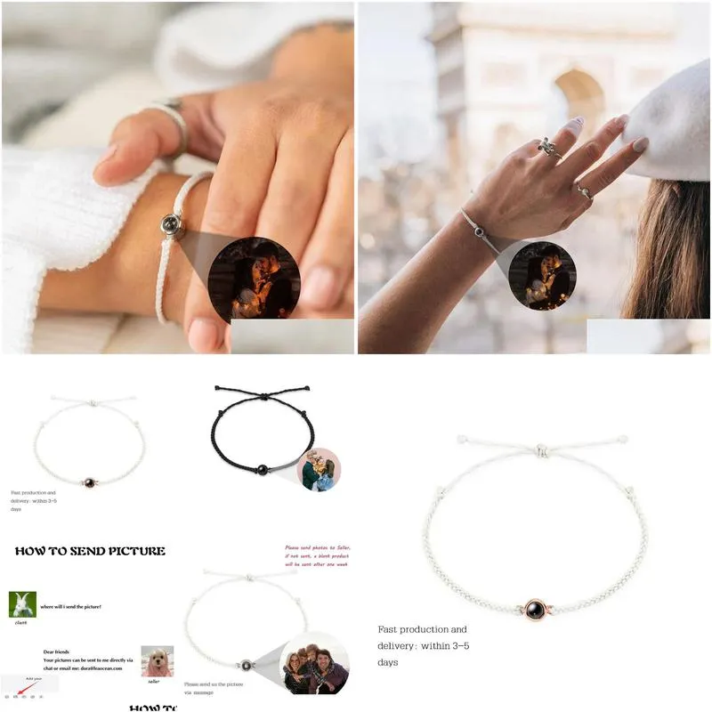 Love Pendant Bracelet Pet Memorial Personalized Handwear Adjustable Bracelet  Jewelry - Temu