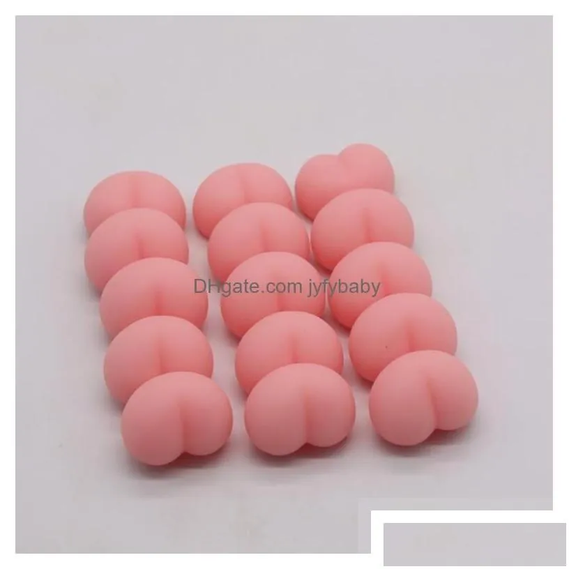 Decompression Toy Simation Peach Pinch Butt Squeeze Soft Glue Peaches Vent Toys Mobile Phone Accessories Ornaments Creative Student