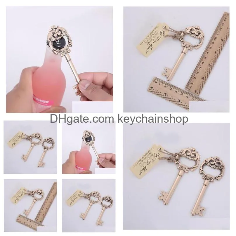 beer bottle opener key shaped openers wedding favor gift and giveaways